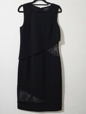 Sachin & Babi Mesh Cutouts Sheath Dress